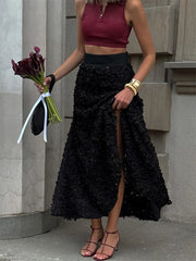 Luxury Women's Maxi Skirt